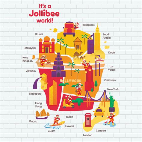 List of countries with Jollibee outlets .